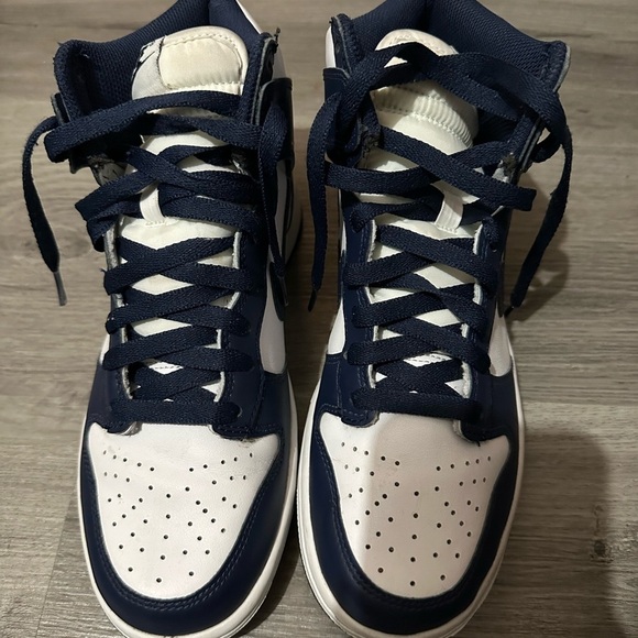 Nike Dunk High "Championship Navy" sneakers - Picture 9 of 12